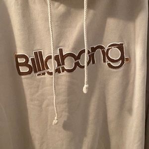 Billabong Hoodie - tan and brown